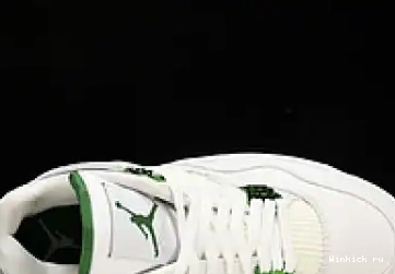 Green Retro 4 Jordan Metallic 0701